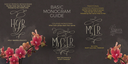 Barocca Monograms