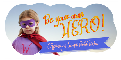 Cherripops Script Bold Italic
