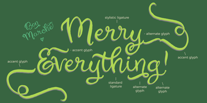 Bon Marche Script
