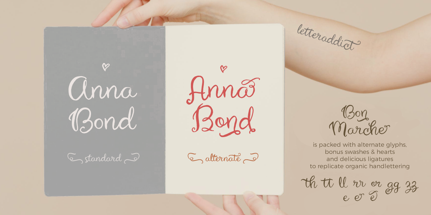 Bon Marche Script