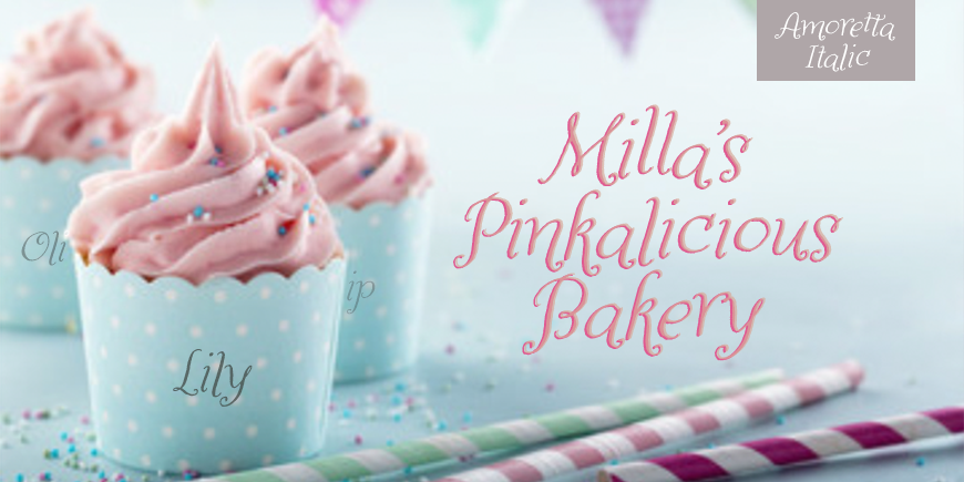 Amoretta + Italic Bundle