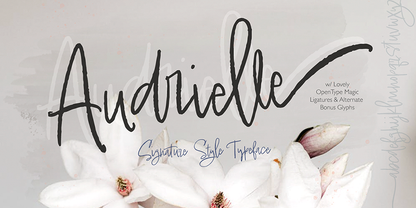 Audrielle Pro Font