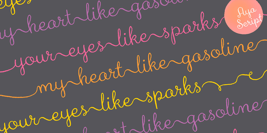 Aya Script Ribbons