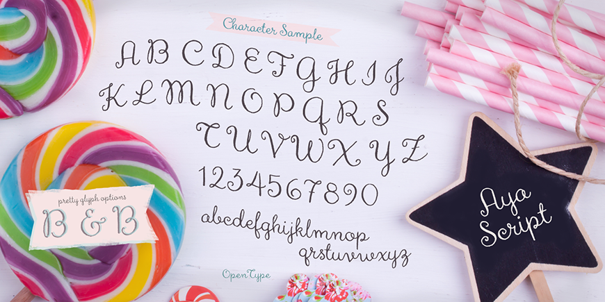 Aya Script Family