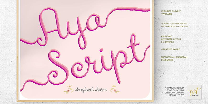Aya Script Family