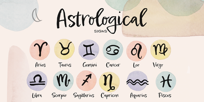 Epicursive Pro Astrological Symbols