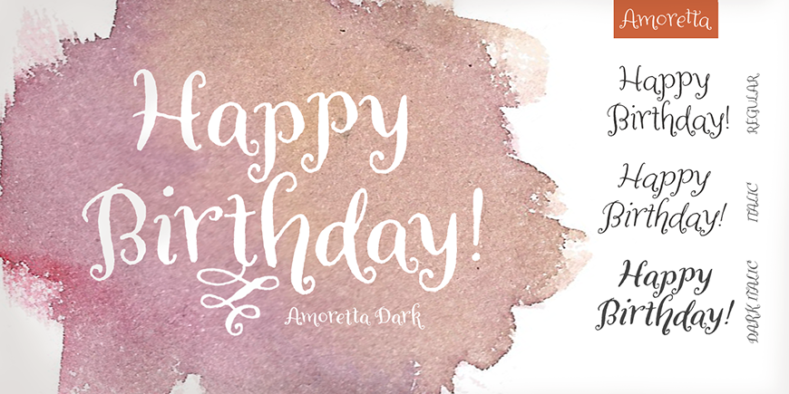 Amoretta Dark Italic