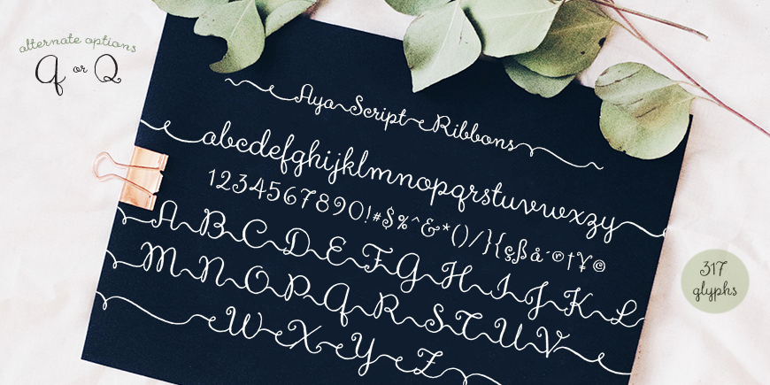 Aya Script Ribbons