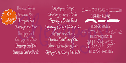 Cherripops Ribbons III