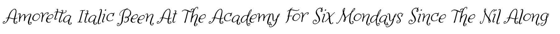 Amoretta Italic