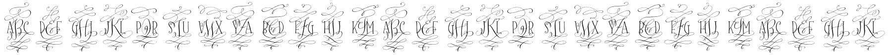 Barocca Monograms