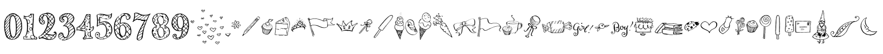Carrotflower Celebration Icons