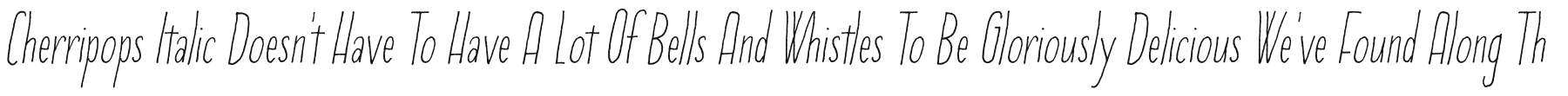 Cherripops Italic