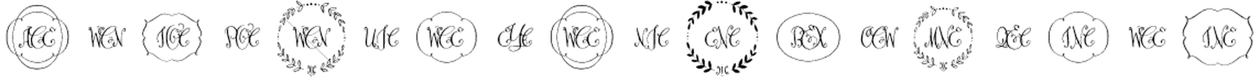 Darling Monograms
