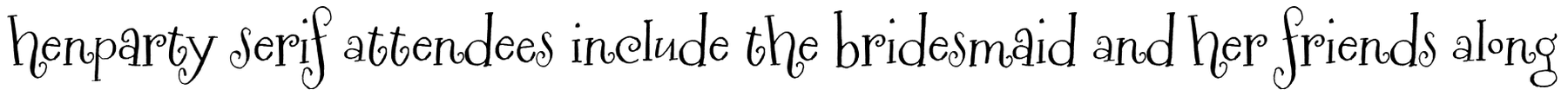 Henparty Serif