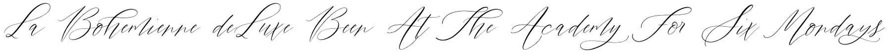 La Bohemienne deLuxe